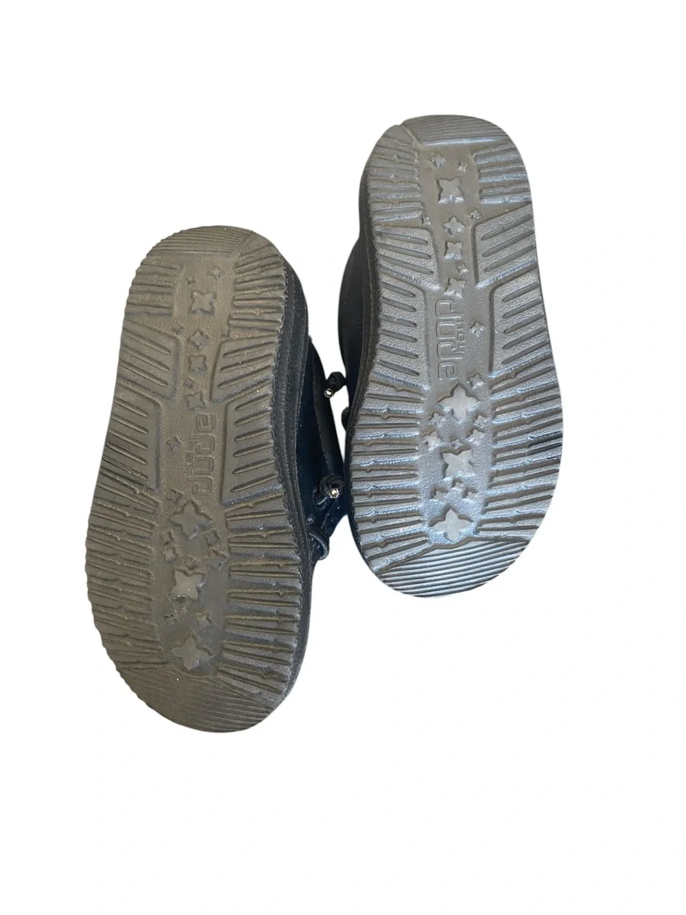 Hey Dude Kids Black Moccasin Slip-On Shoes